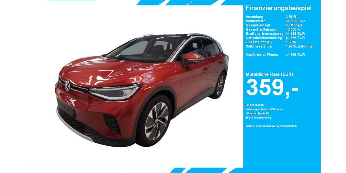 VW ID.4 6.887 km 41.655 &euro; Gütersloh 33334