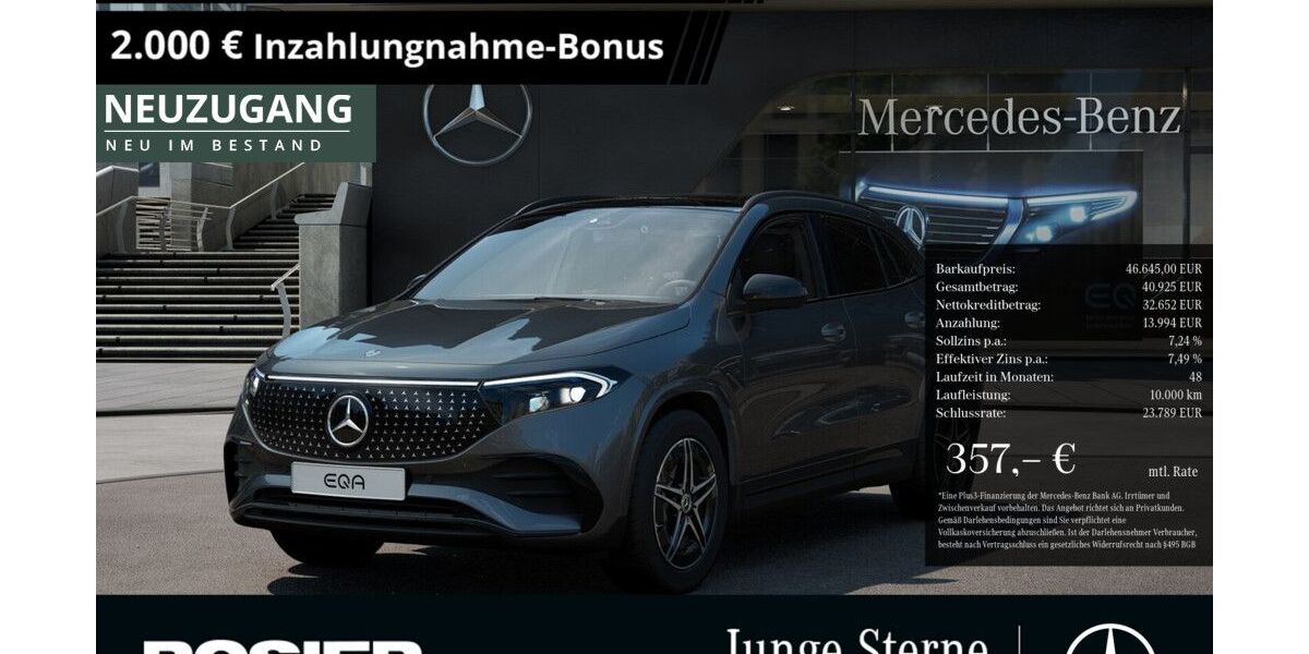 Mercedes-Benz EQA 5.105 km 46.645 &euro; Paderborn 33100