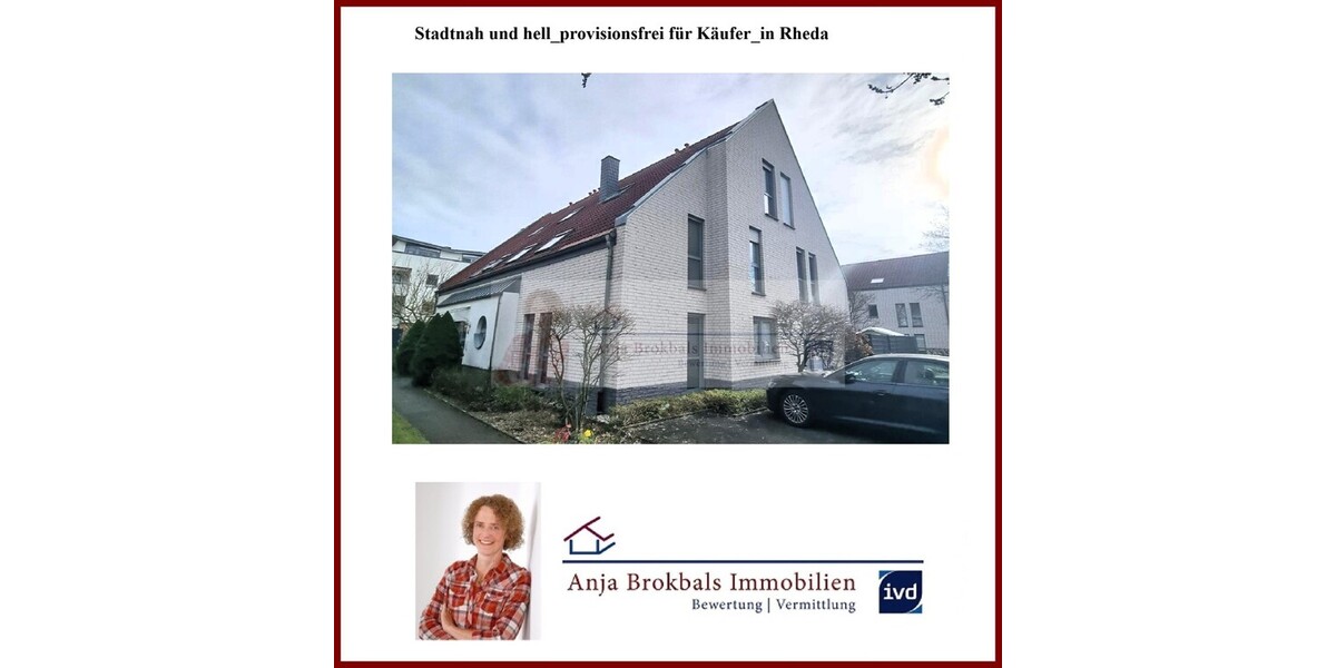 Stadtnah und hell_provisionsfrei für Käufer_in Rheda - 3- Rheda-Wiedenbrück Wiedenbrück | Angebot:25026313