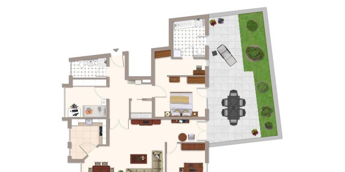 Etagenwohnung Gütersloh Innenstadt - 3 Zimmer, 143 m&sup2;, 439.000&euro; | Angebot:26644140
