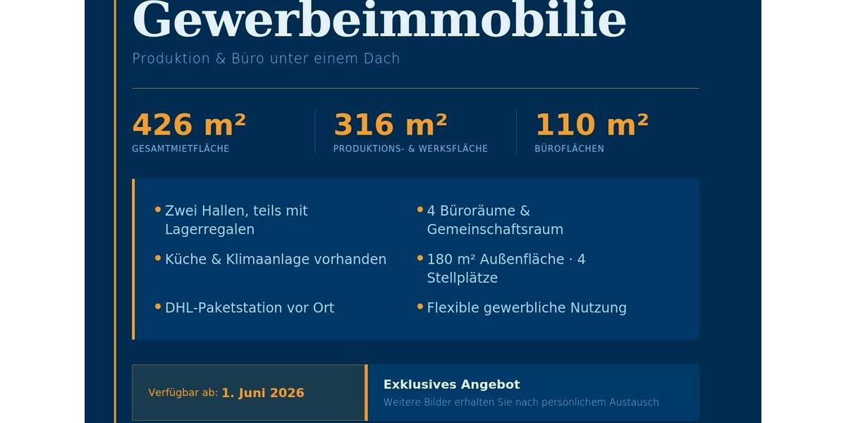 Gewerbeobjekt Oelde - 3.217&euro; | Angebot:26511303