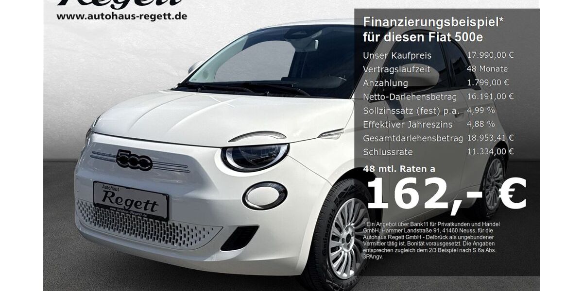 Fiat 500e 10.064 km 17.990 &euro; Delbrück-Westenholz 33129