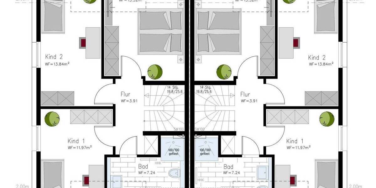 Doppelhaushälfte Borchen Kirchborchen - 5 Zimmer, 127 m&sup2;, 398.000&euro; | Angebot:26080767