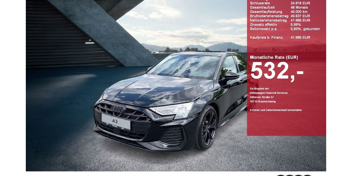 Audi A3 16.900 km 41.985 &euro; Gütersloh 33330