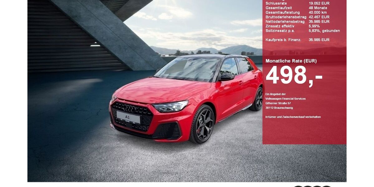 Audi A1 6.900 km 35.985 &euro; Gütersloh 33330