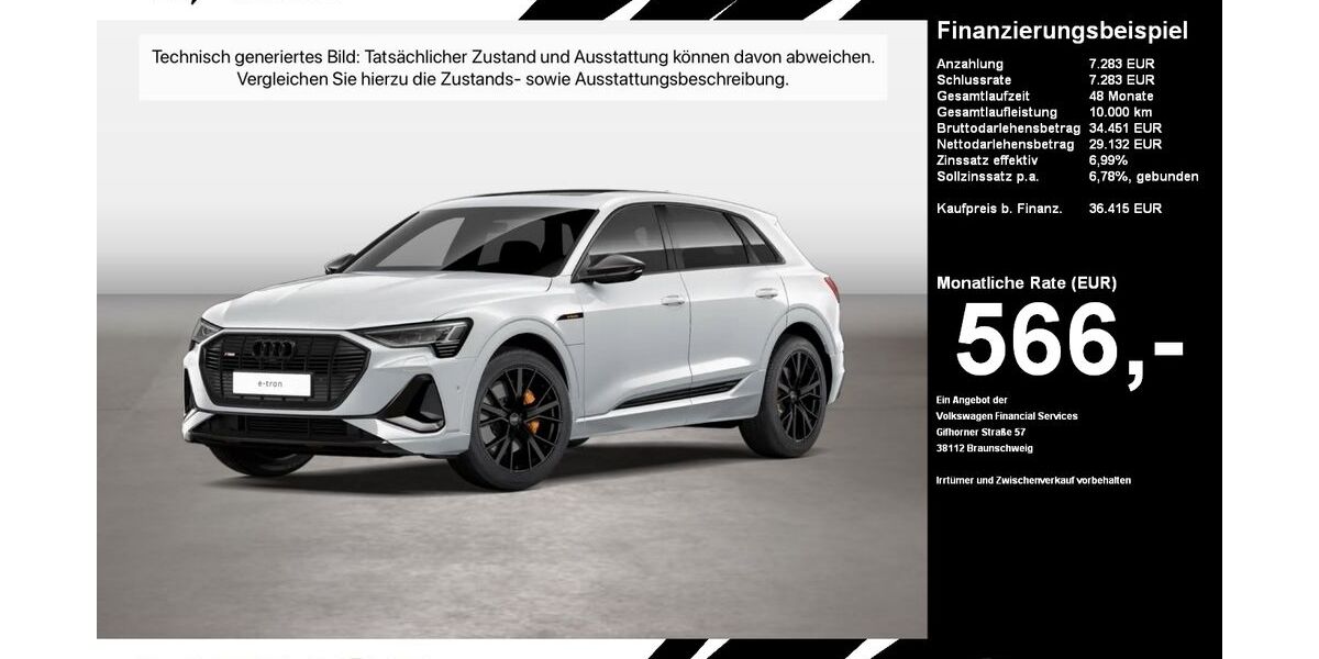 Audi e-tron 27.446 km 36.415 &euro; Oelde (Stromberg) 59302
