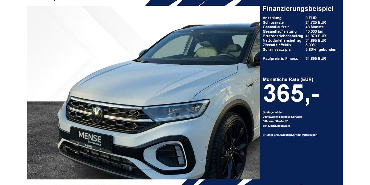 VW T-Roc 8.000 km 34.895 &euro; Gütersloh 33334