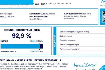 VW ID.3 48.010 km 20.990 &euro; Rheda-Wiedenbrück 33378