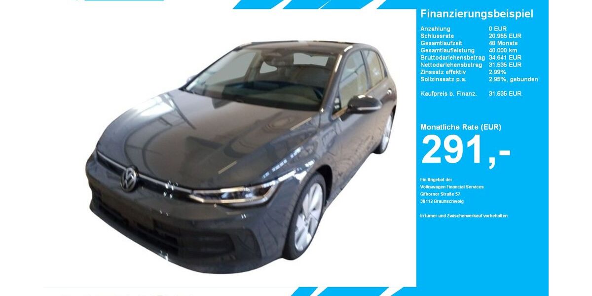 VW Golf 15.391 km 31.535 &euro; Gütersloh 33334