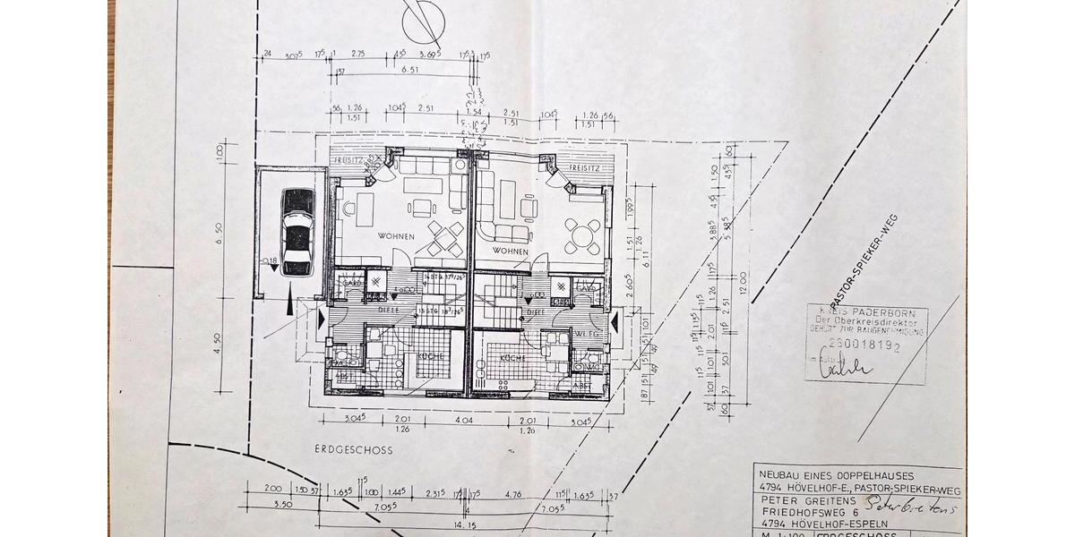 Doppelhaushälfte Hövelhof - 5 Zimmer, 131 m&sup2;, 399.000&euro; | Angebot:25813937