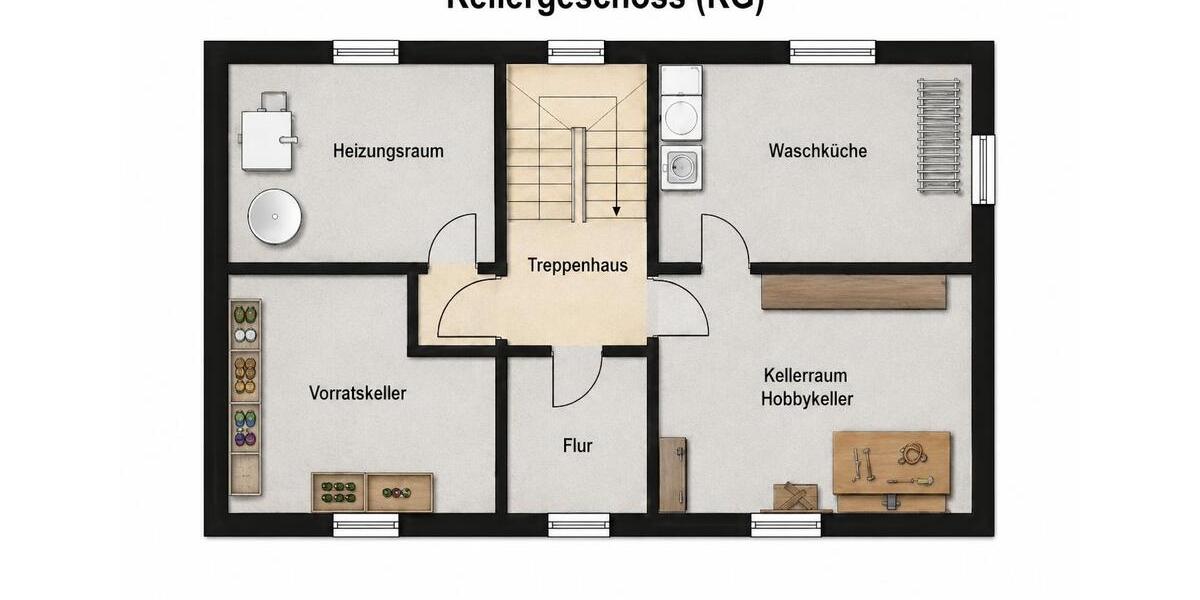 Einfamilienhaus Gütersloh Kattenstroth - 6 Zimmer, 160 m&sup2;, 380.000&euro; | Angebot:27096807