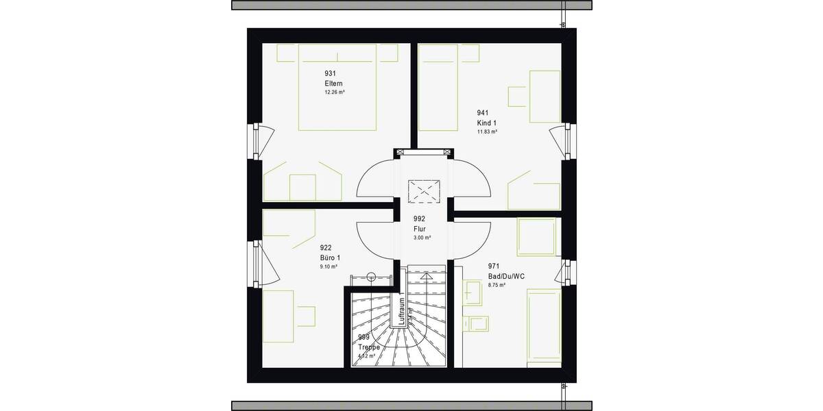 Einfamilienhaus Salzkotten - 4 Zimmer, 99 m&sup2;, 357.000&euro; | Angebot:26806279