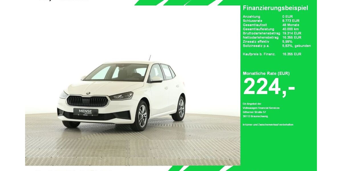 Skoda Fabia 29.347 km 16.355 &euro; Oelde (Stromberg) 59302
