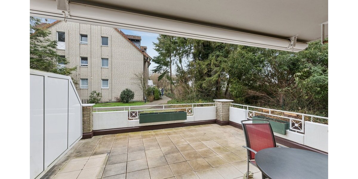 Sofort frei: Gepflegte 2-Zimmer-Erdgeschosswohnung mit großem Balkon & Tiefgaragenstellplatz - Erdgeschoßwohnung Bad Sassendorf | Angebot:25851708