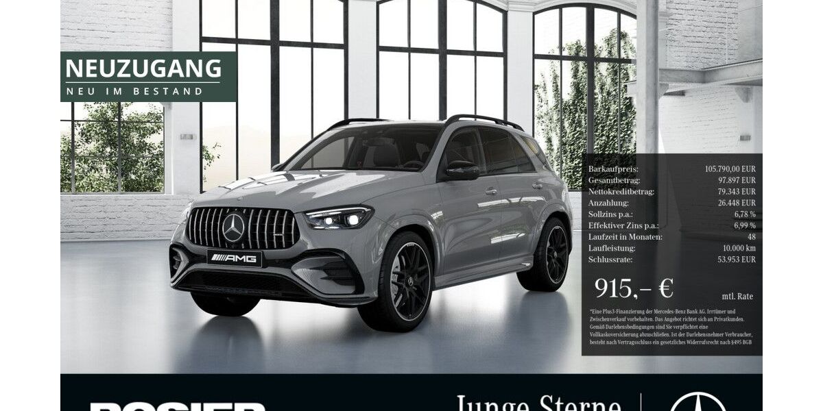 Mercedes-Benz GLE 53 AMG 16.870 km 103.548 &euro; Paderborn 33100