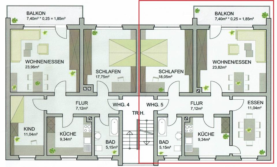 Etagenwohnung Warstein - 3 Zimmer, 160.000&euro; | Angebot:21099255