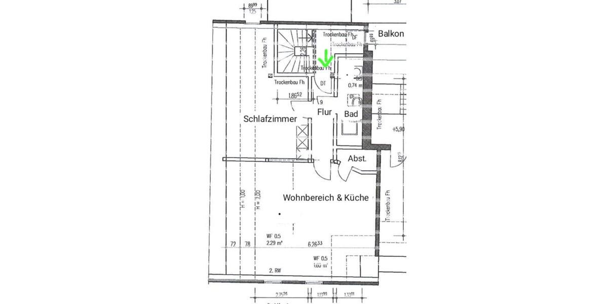 Etagenwohnung Oelde - 2 Zimmer, 65 m&sup2;, 795&euro; | Angebot:25285289