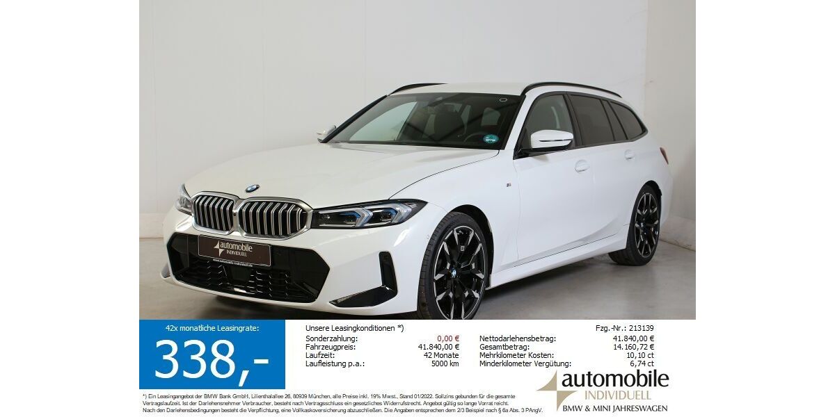 BMW 320 8.300 km 41.590 &euro; Paderborn 33100