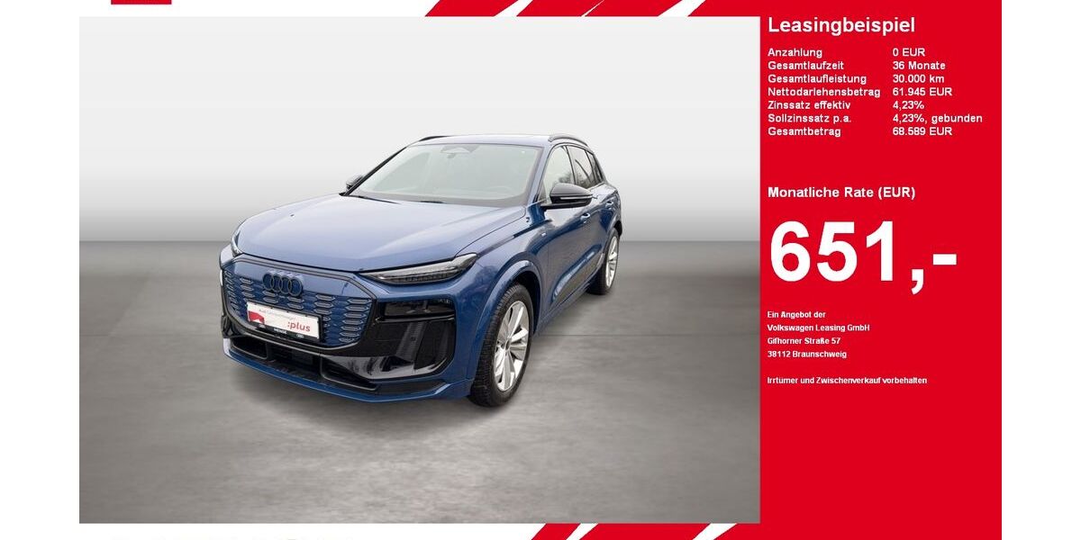 Audi Q6 e-tron 6.661 km 61.945 &euro; Gütersloh 33334