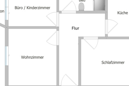 Wohnung Paderborn Univiertel - 3 Zimmer, 62 m&sup2;, 890&euro; | Angebot:23595220