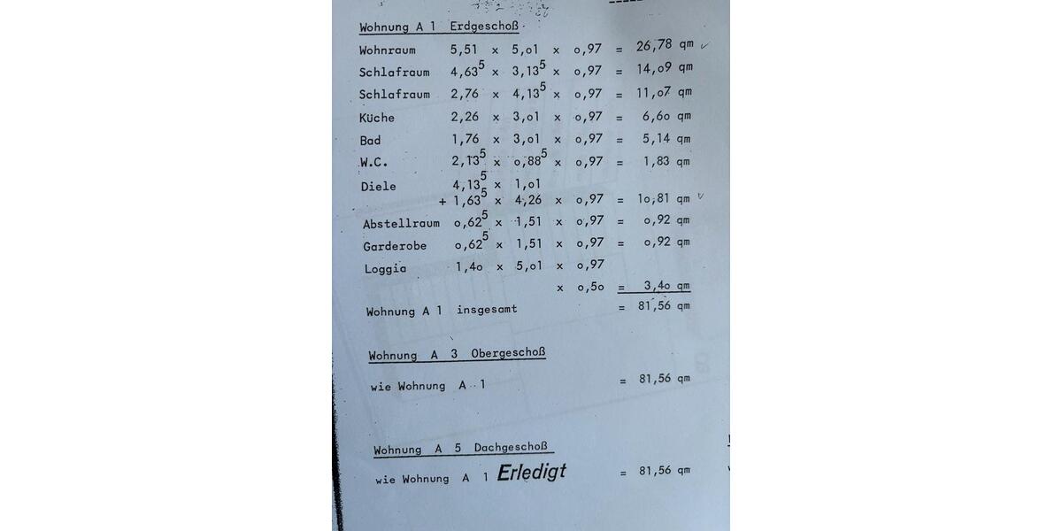 Etagenwohnung Lippstadt Overhagen - 3 Zimmer, 78 m&sup2;, 1.350&euro; | Angebot:26680723