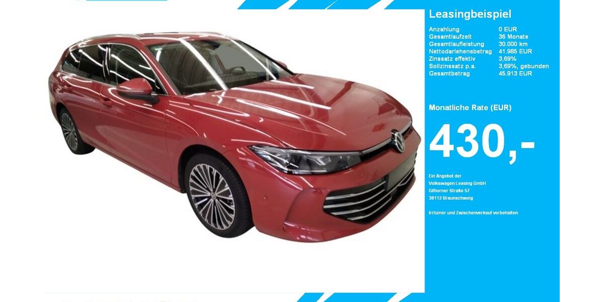 VW Passat 11.496 km 41.985 &euro; Gütersloh 33334