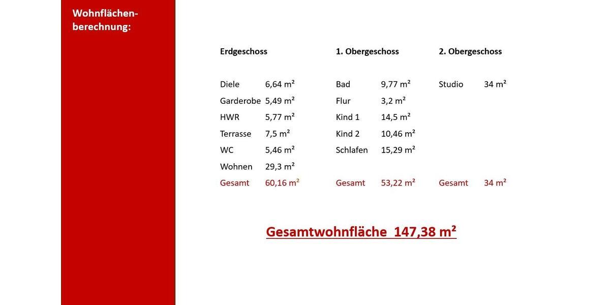 Doppelhaushälfte Oelde - 4 Zimmer, 147 m&sup2;, 497.000&euro; | Angebot:26725391