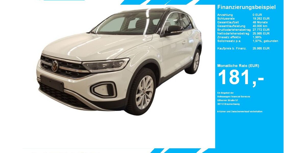 VW T-Roc 15.169 km 25.985 &euro; Gütersloh 33334