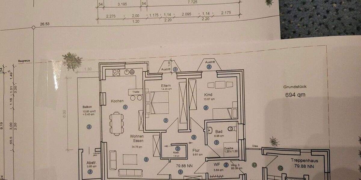 Etagenwohnung Lippstadt Lipperbruch - 3 Zimmer, 87 m&sup2;, 319.999&euro; | Angebot:25738759